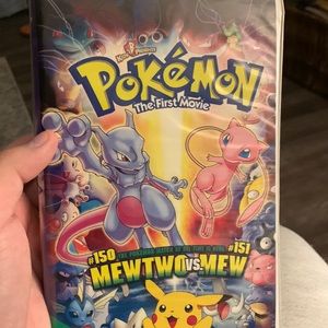Pokémon the first ever movie on vhs!! Great condition